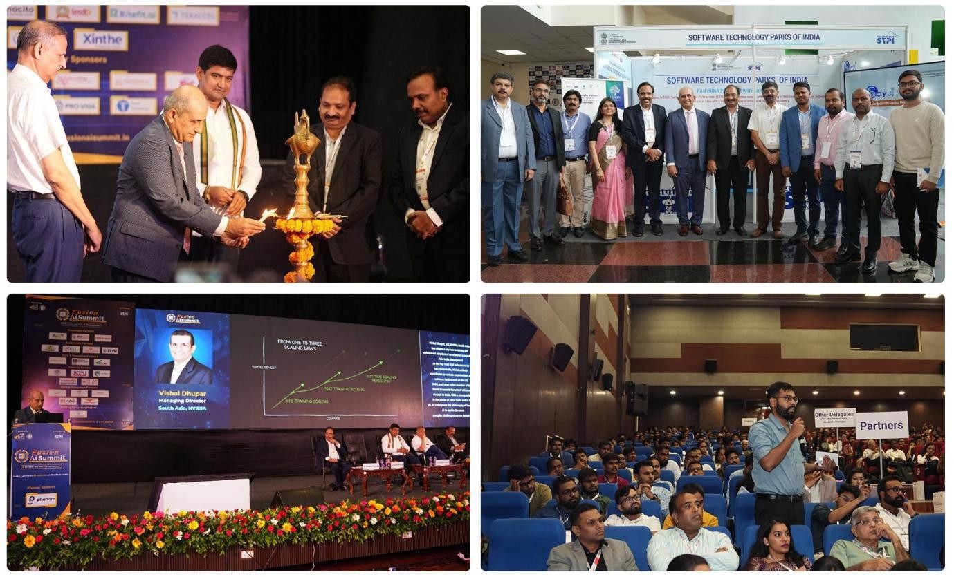 Fusion AI Summit – Co-hosted by STPI Vishakhapatnam Fusion AI Summit – Co-hosted by STPI Vishakhapatnam